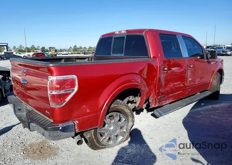 2010 Ford F150 Supercrew из США, поврежденный, VIN 1FTFW1CV5AFD51314